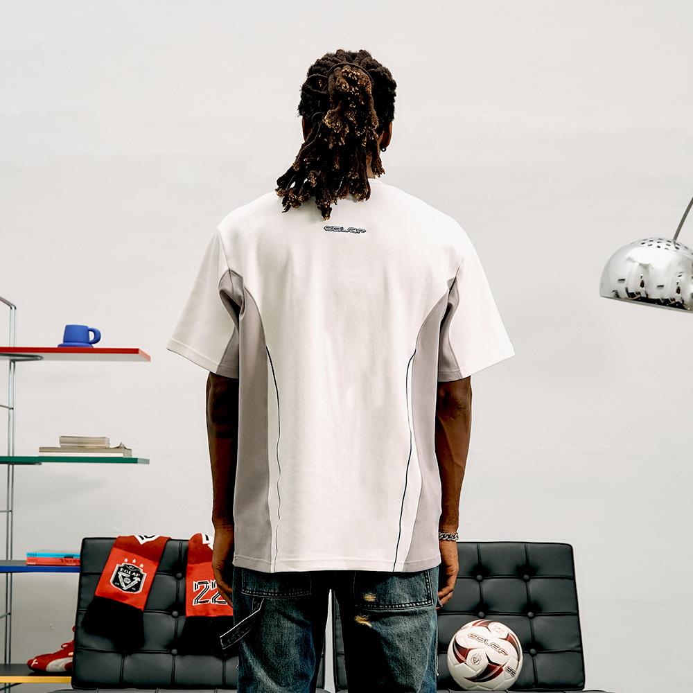 AG Jersey Logo Tee (White)
