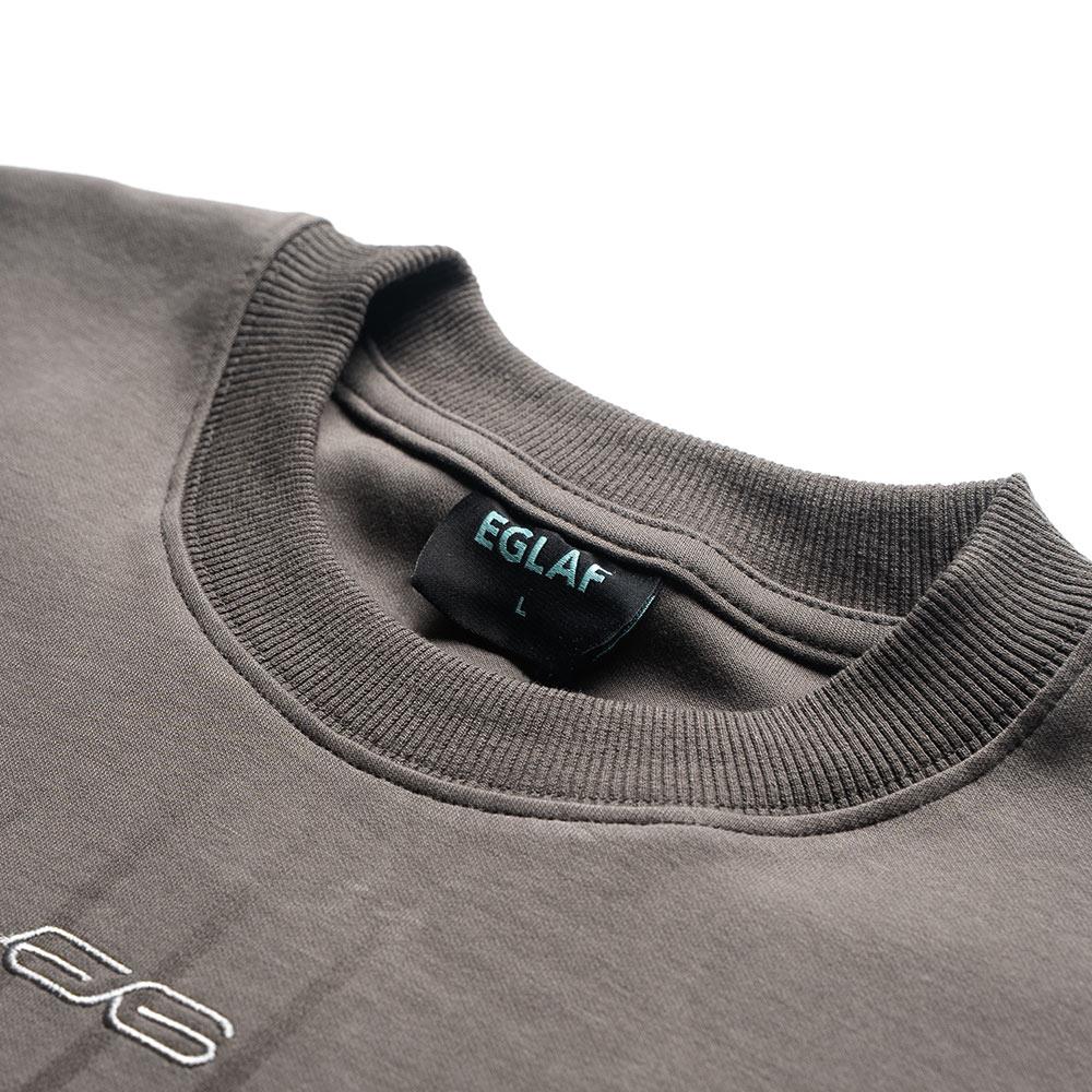AG Stripes Tee (Warm Grey)