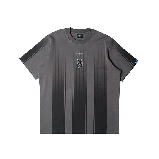 AG Stripes Tee (Warm Grey)