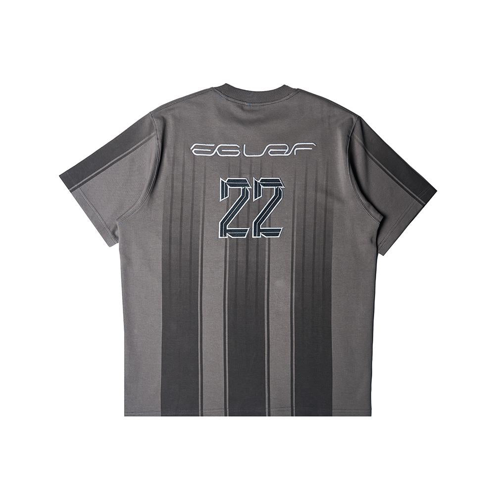 AG Stripes Tee (Warm Grey)