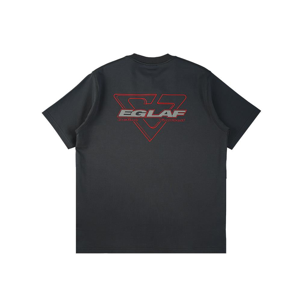 Basic26 Triangle Logo Tee (Dark Grey)