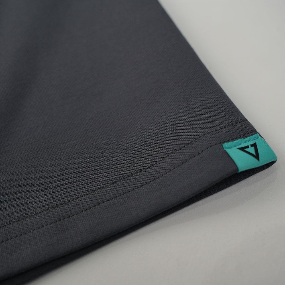 Basic26 Triangle Logo Tee (Dark Grey)