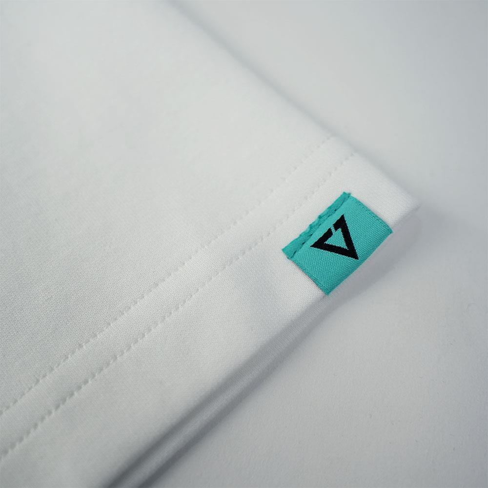 Basic26 Triangle Logo Tee (White)