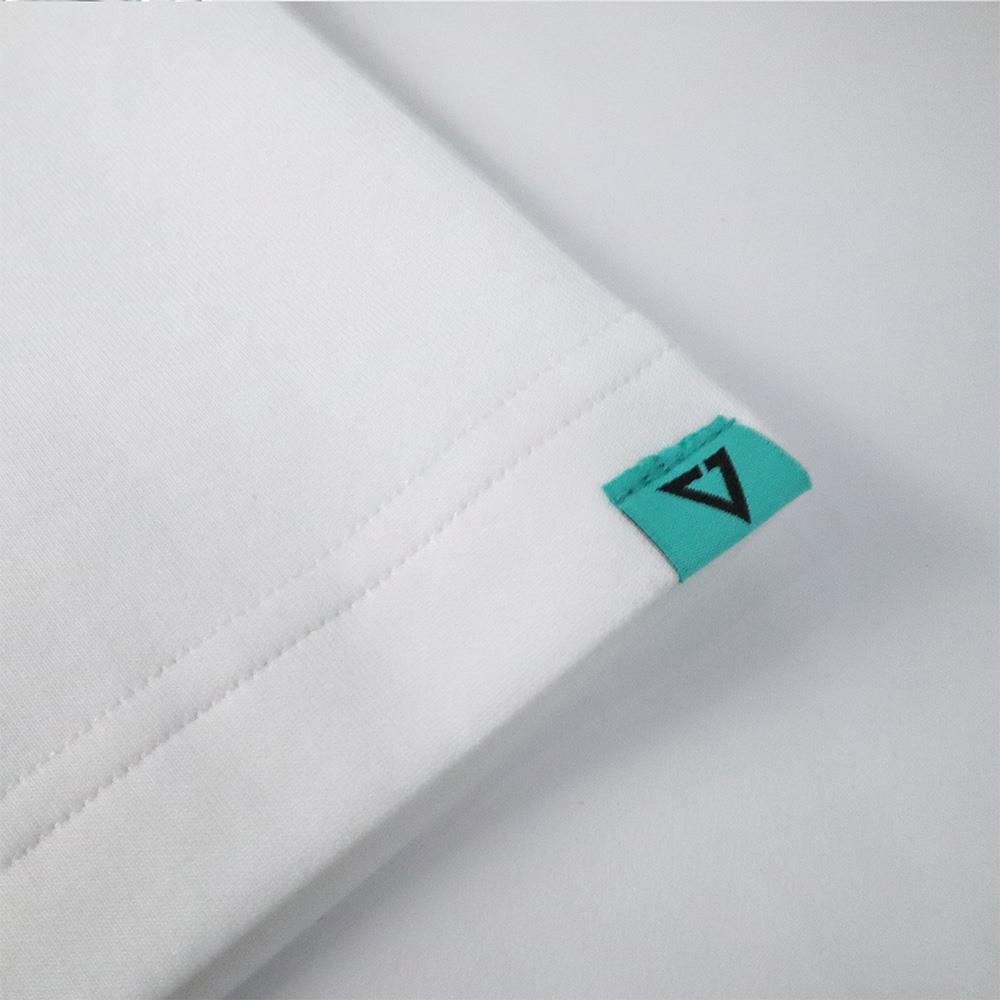 Radial Burst Tee (White)
