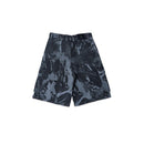 Duo Way Camo Cargo Pants (Black)