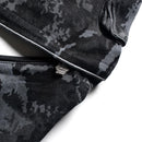 Duo Way Camo Cargo Pants (Black)