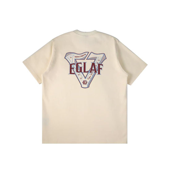 RU Triangle Logo Tee (Cream White)