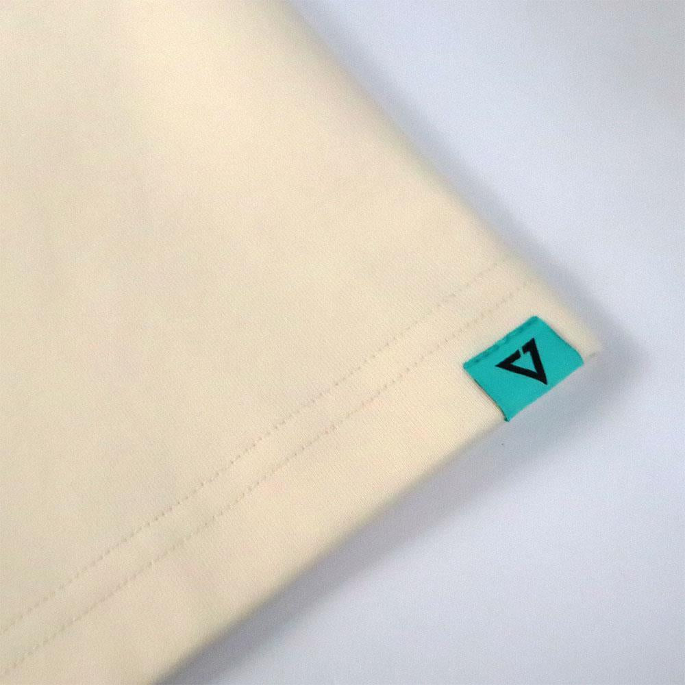 RU Triangle Logo Tee (Cream White)