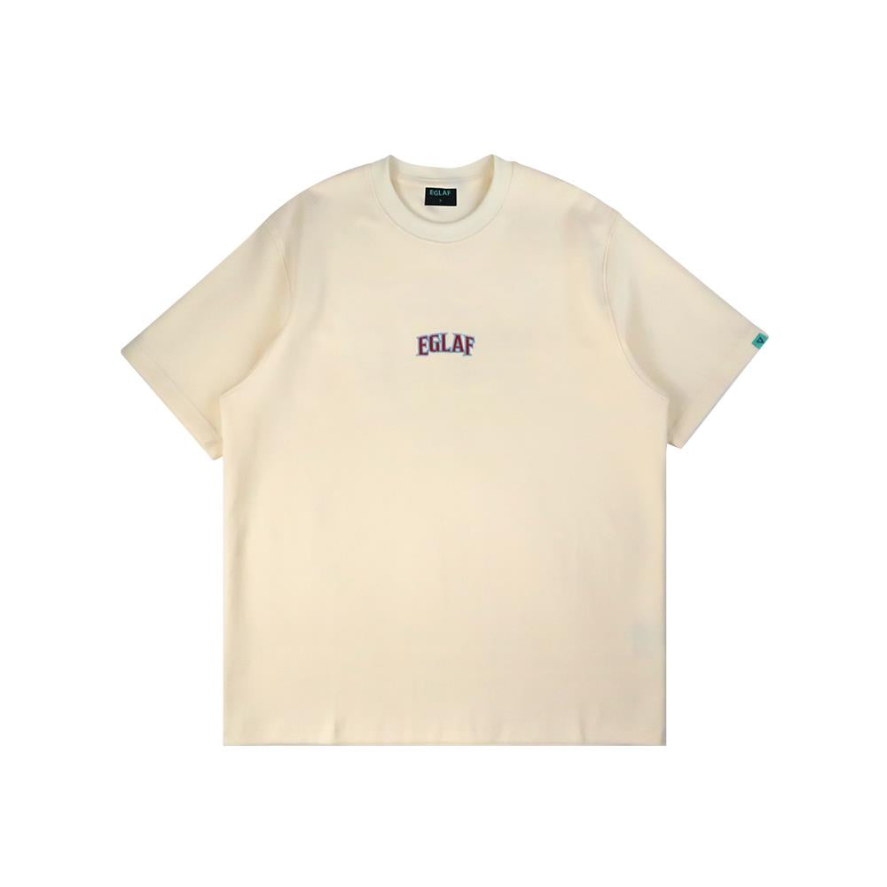 RU Triangle Logo Tee (Cream White)