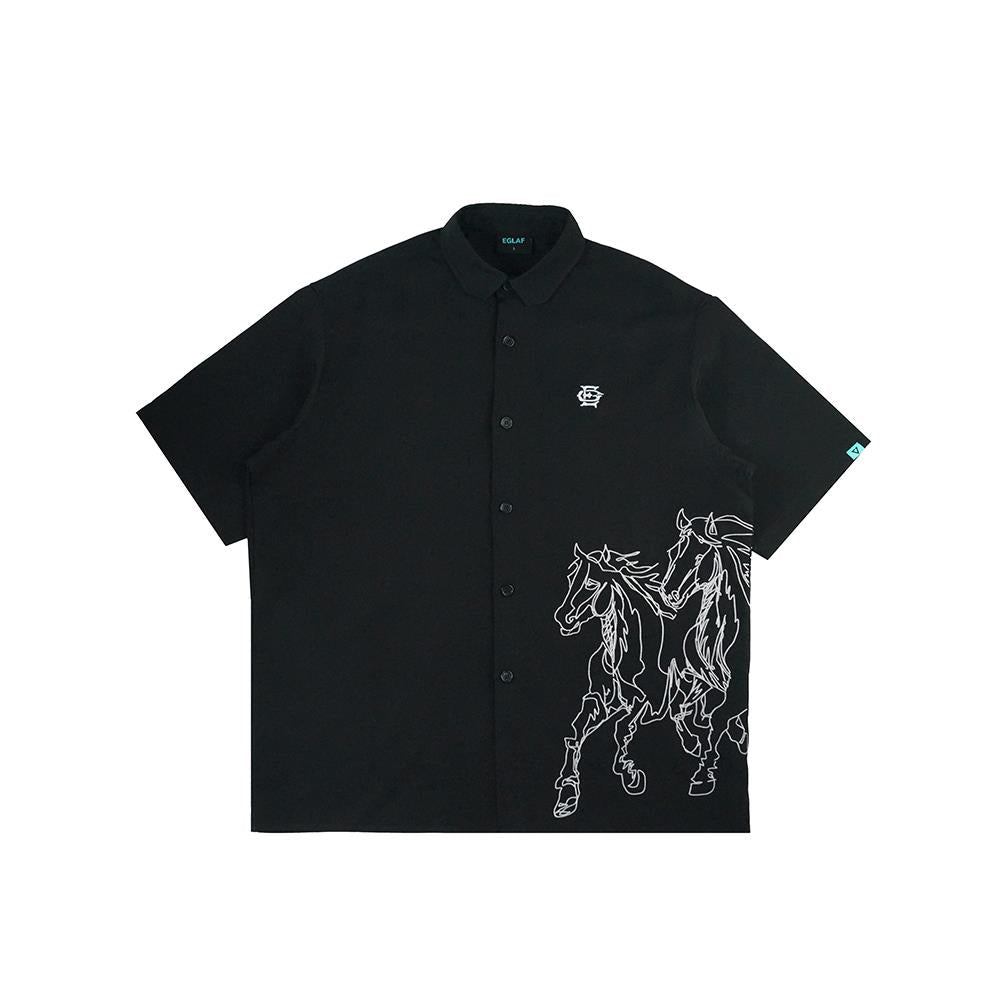RU Flowing Herd Shirt (Black)