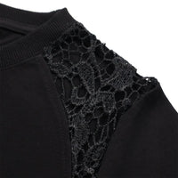 RU Lace Crop Top (Black)