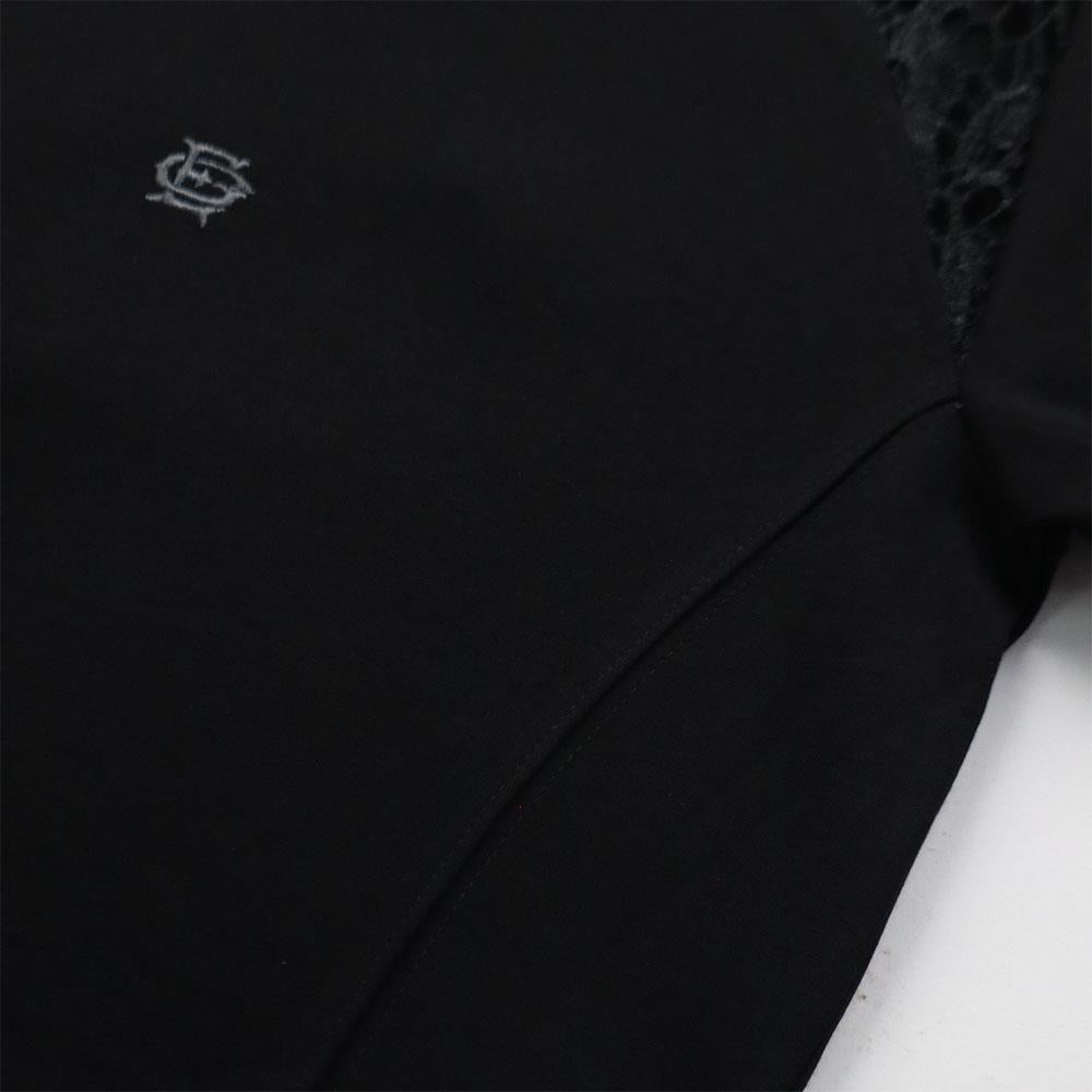 RU Lace Crop Top (Black)