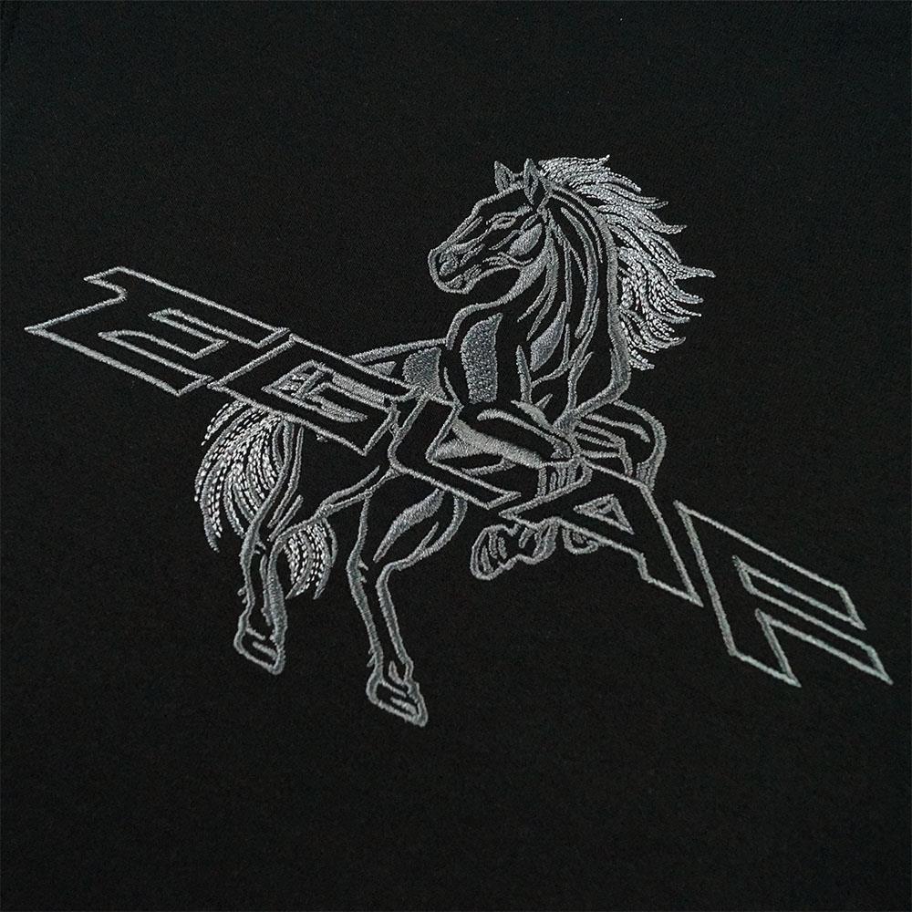 RU Stallion Crop Top (Black)