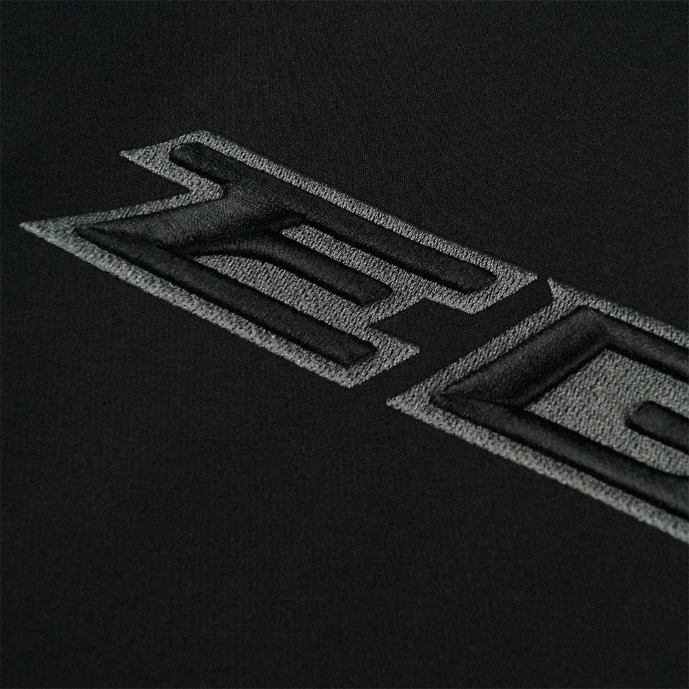 RU Embroidery Chest Logo Shirt (Black)