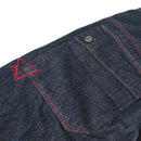 RU Wide Leg Denim Pants (Dark Blue)
