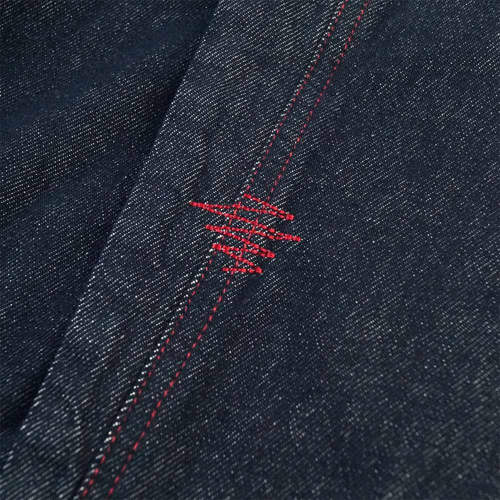 RU Wide Leg Denim Pants (Dark Blue)