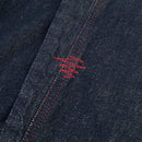 RU Wide Leg Denim Pants (Dark Blue)