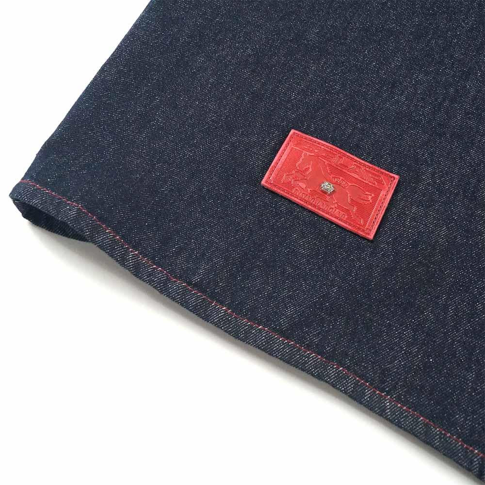 RU Loose Fit Denim Shirt (Dark Blue)