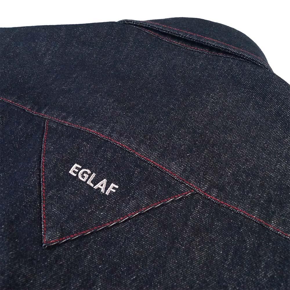RU Loose Fit Denim Shirt (Dark Blue)