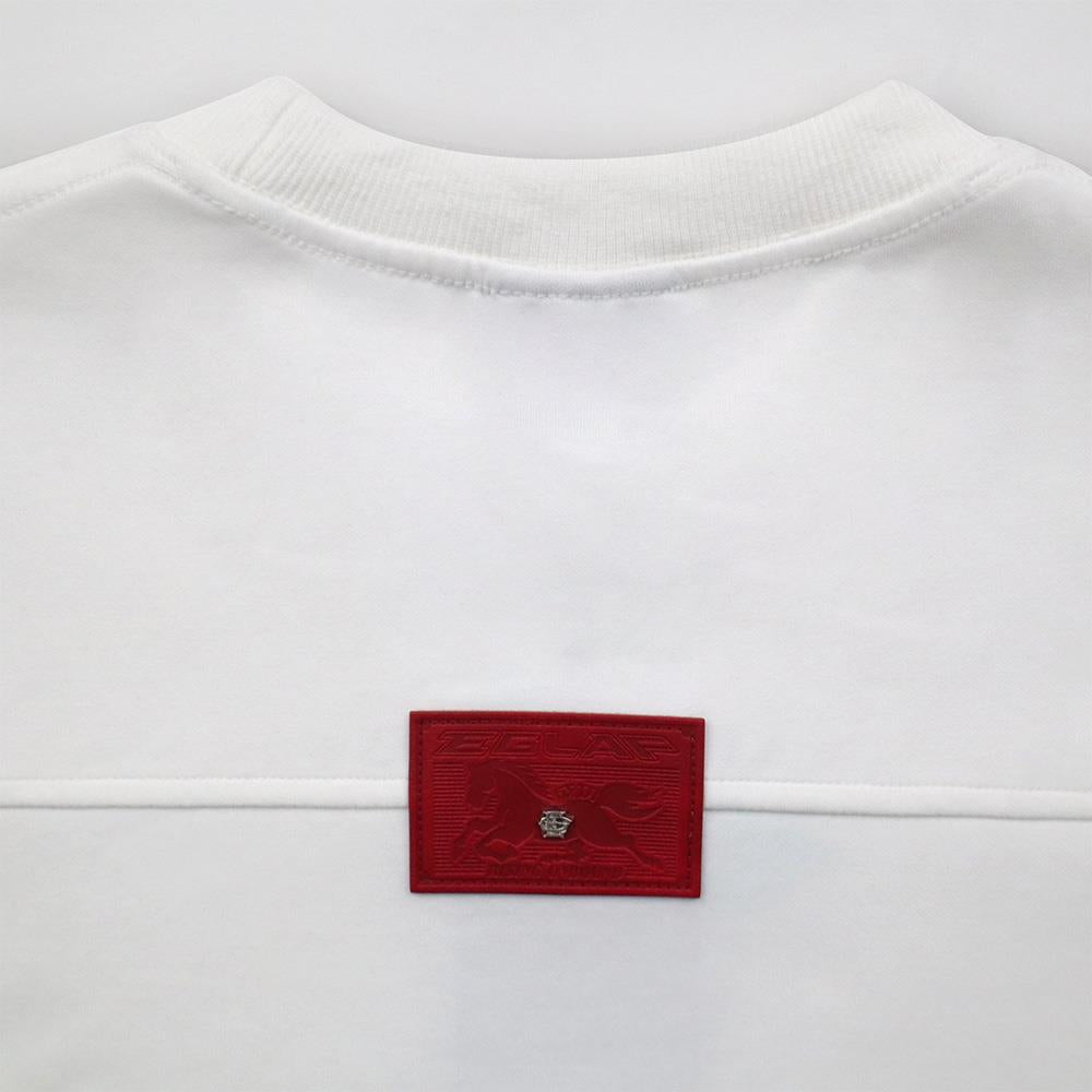 RU Chest Embroidery Logo Tee (White)