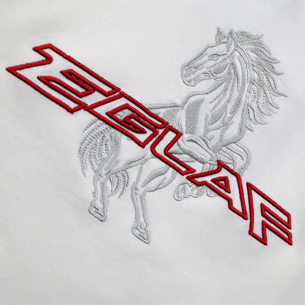 RU Chest Embroidery Logo Tee (White)