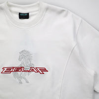 RU Chest Embroidery Logo Tee (White)