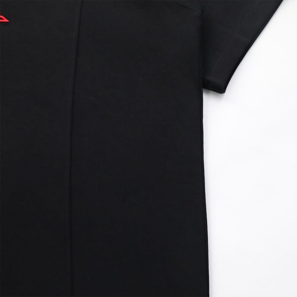 RU Chest Embroidery Logo Tee (Black)