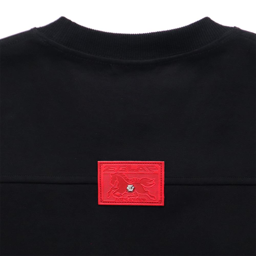 RU Chest Embroidery Logo Tee (Black)