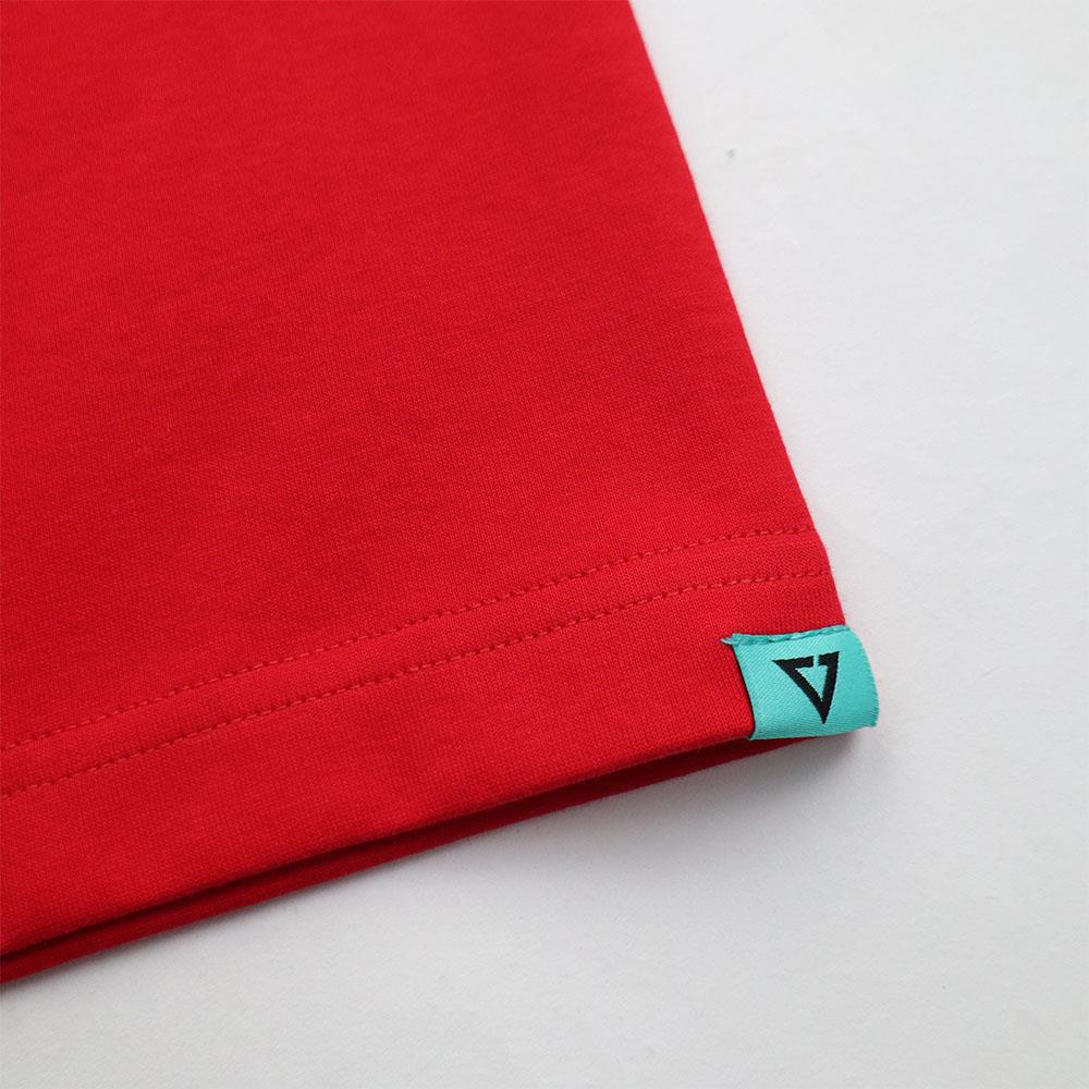RU Embroidery Stallion Tee (Red)