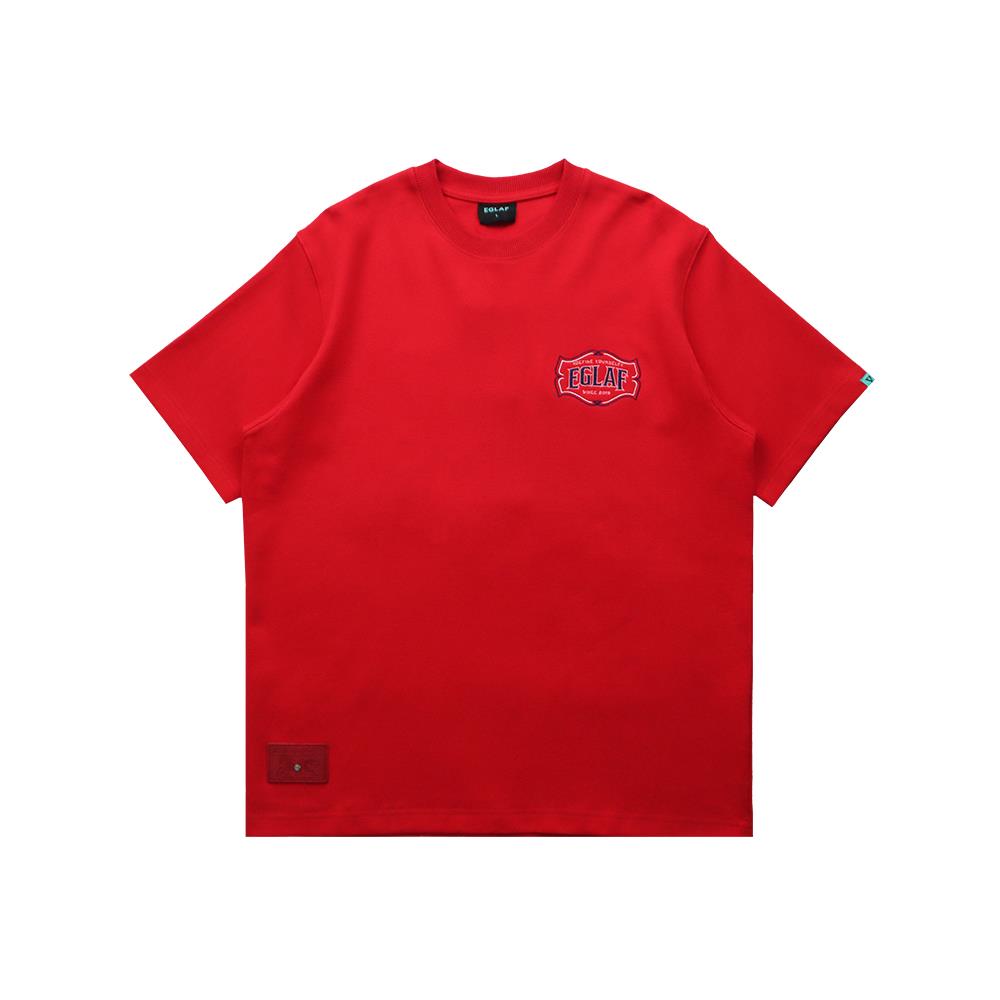 RU Embroidery Stallion Tee (Red)