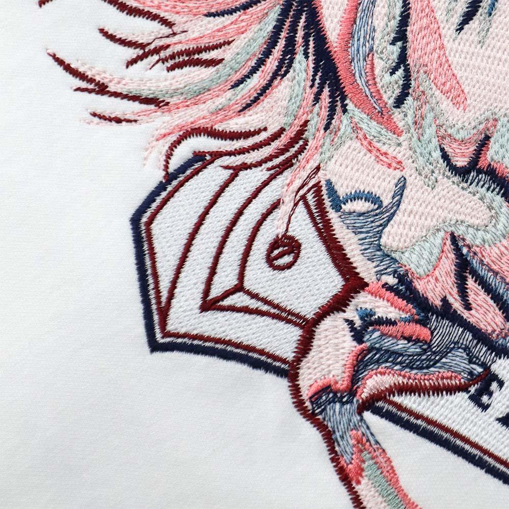 RU Embroidery Stallion Tee (White)