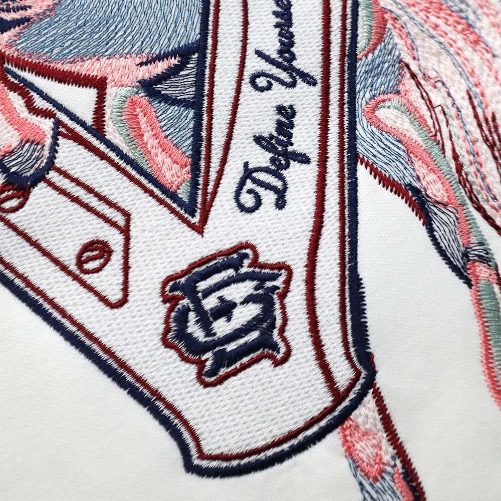 RU Embroidery Stallion Tee (White)