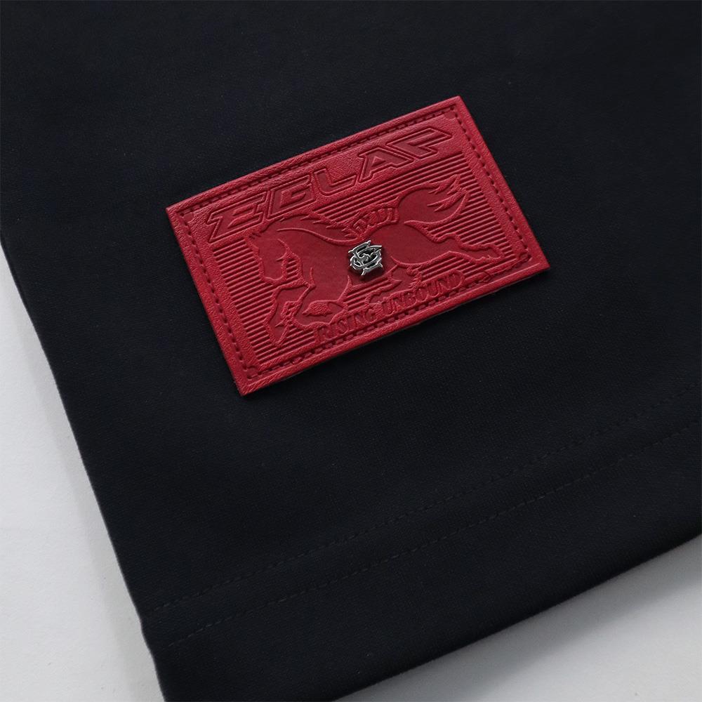 RU Embroidery Stallion Tee (Black)