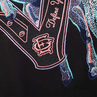 RU Embroidery Stallion Tee (Black)