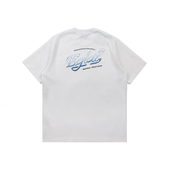 MV Gradient Logo Tee (White)