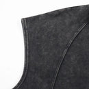 MV Washed Sleeveless Top (Black)