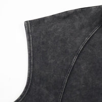 MV Washed Sleeveless Top (Black)