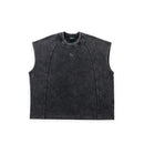 MV Washed Sleeveless Top (Black)