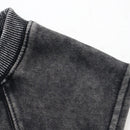 MV Washed Sleeveless Crop Top (Black)