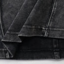 MV Washed Sleeveless Crop Top (Black)