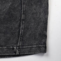 MV Washed Sleeveless Crop Top (Black)