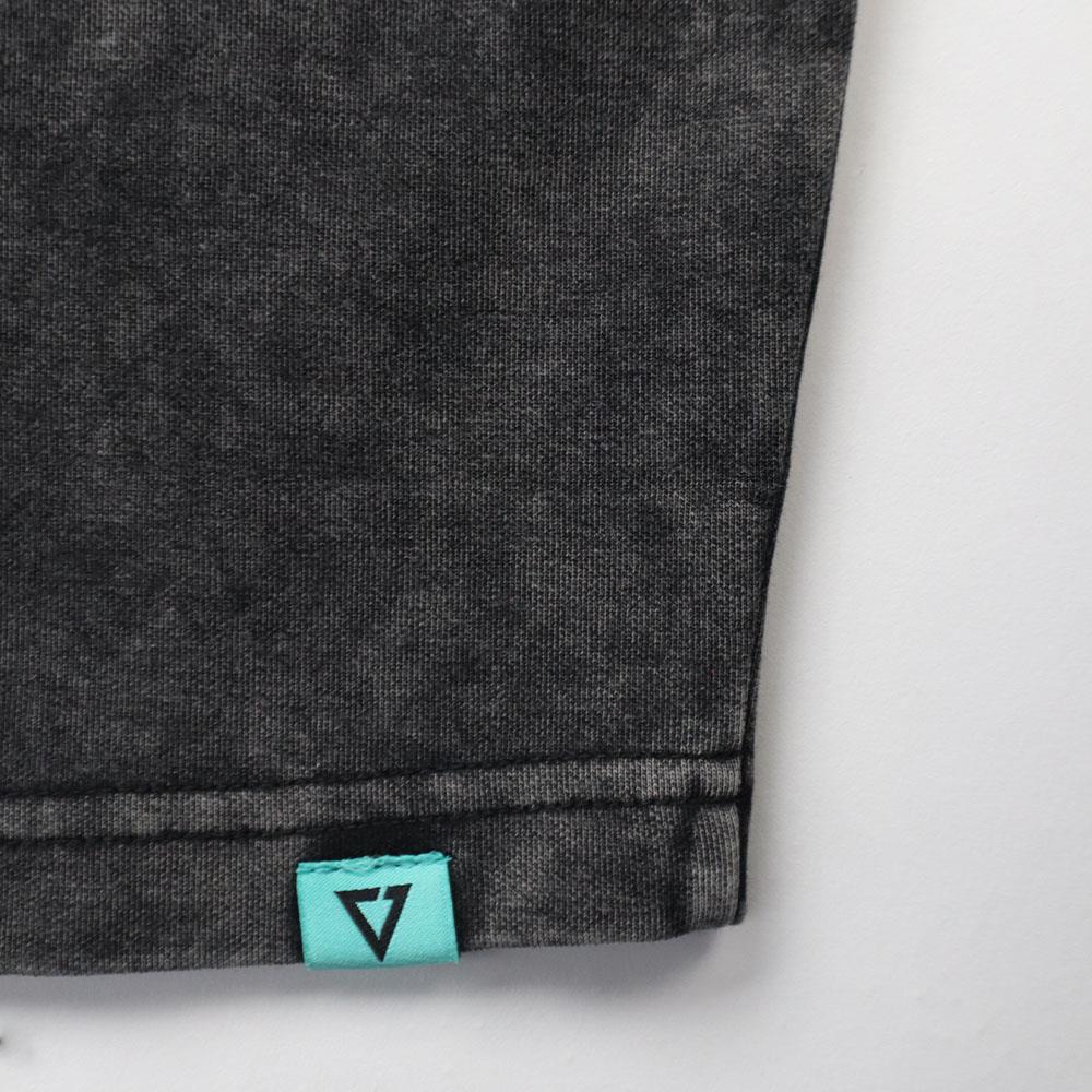 MV Washed Sleeveless Crop Top (Black)