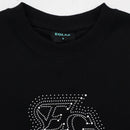 MV EG Bead Crop Top (Black)