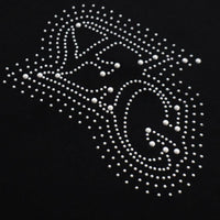 MV EG Bead Crop Top (Black)