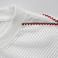 MV Mesh Boxy Tee (White)