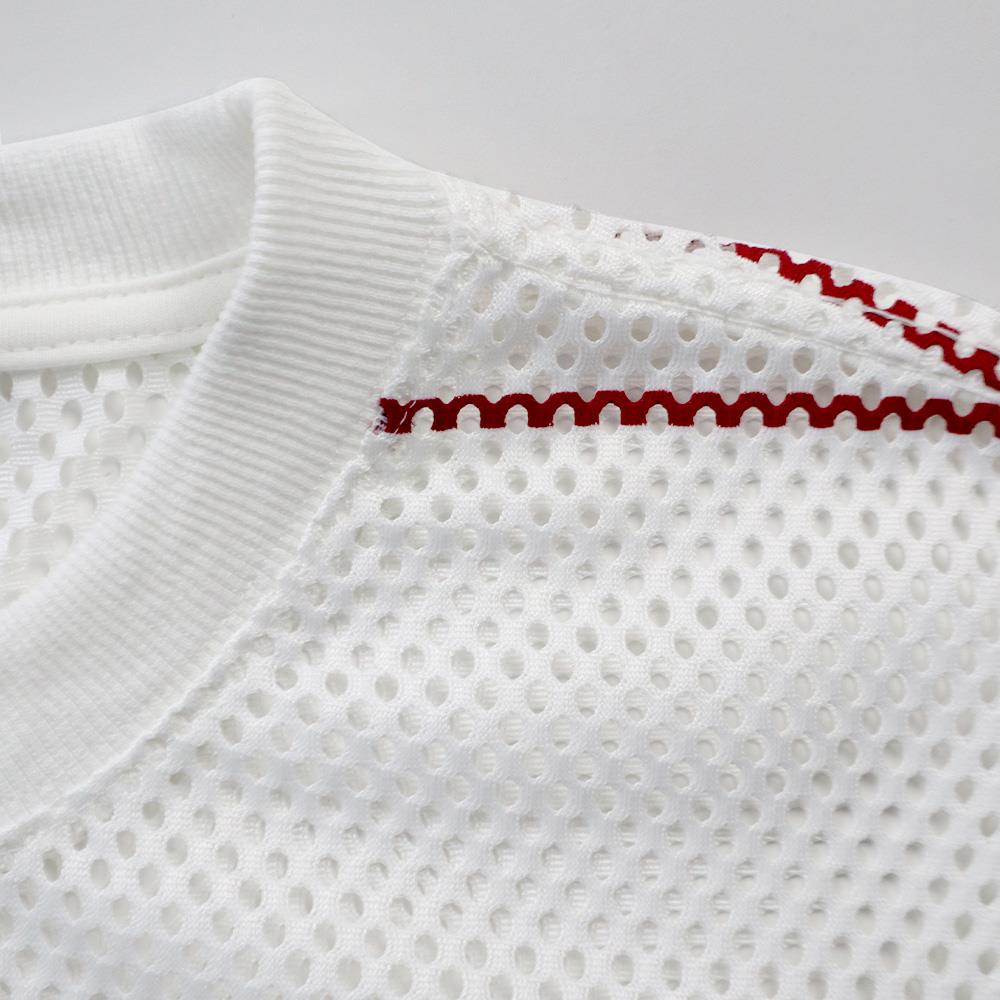 MV Mesh Boxy Tee (White)