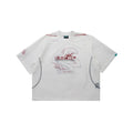 MV Mesh Boxy Tee (White)