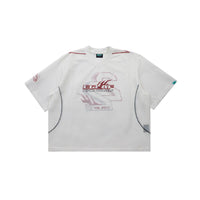MV Mesh Boxy Tee (White)