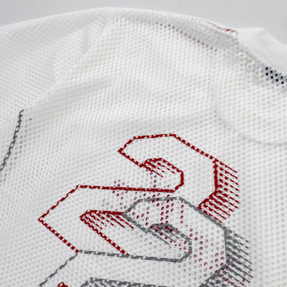 MV Mesh Boxy Tee (White)