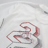 MV Mesh Boxy Tee (White)